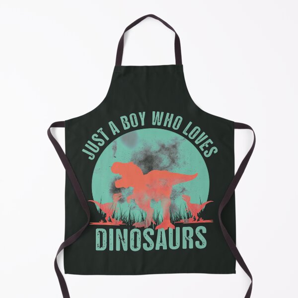 Item preview, JUST A BOY WHO LOVES DINOSAURS Vintage Letterpress Classic Funny Retro Sunset Distressed Phrase designed and sold by zenturtlemerch.