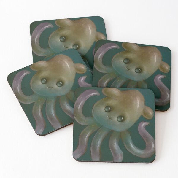Item preview, Dumbo octopus monster designed and sold by snailmakesart.