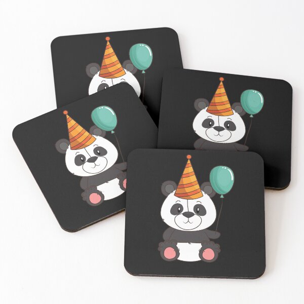 Aperçu de l'œuvre Ours panda avec ballon Pandicorn Funny Panda créée et vendue par wi trendshop.