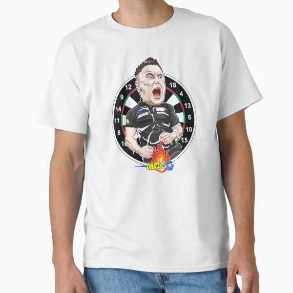 Artikel-Vorschau von Karikatur Gerwyn Price von Darts Attack, designt und verkauft von Squiz Art.