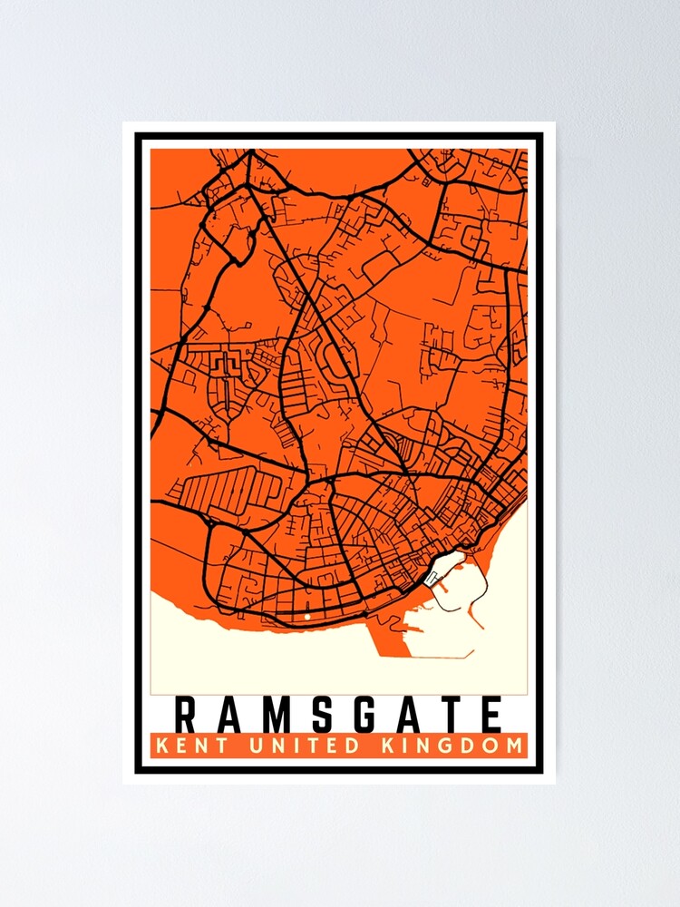 ramsgate-city-map-uk-city-poster-for-sale-by-ermland-label-redbubble