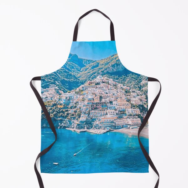 Item preview, Positano Beach, Amalfi Coast, Italy designed and sold by Sofia-Draws.