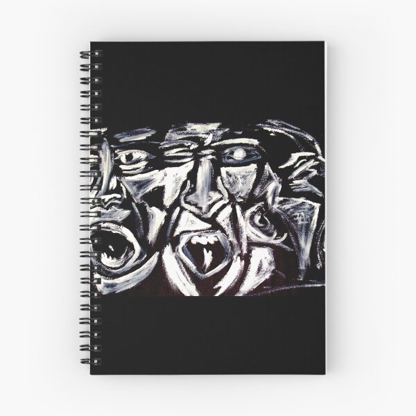 Item preview, Merged Disturbed Faces designed and sold by Claudine West.