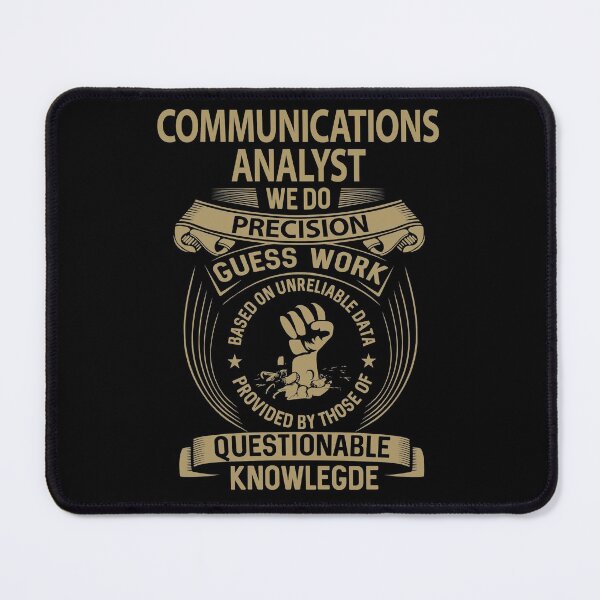 Item preview, Communications Analyst T Shirt - We Do Precision Job Gift Item Tee designed and sold by paneczkopat.