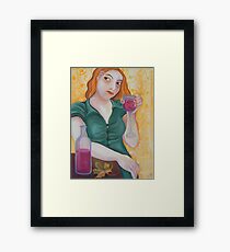 Red Wine Framed Print