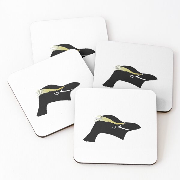 Item preview, Retrato de Snares Penguin en estilo minimalista designed and sold by AndrasVasasArt.