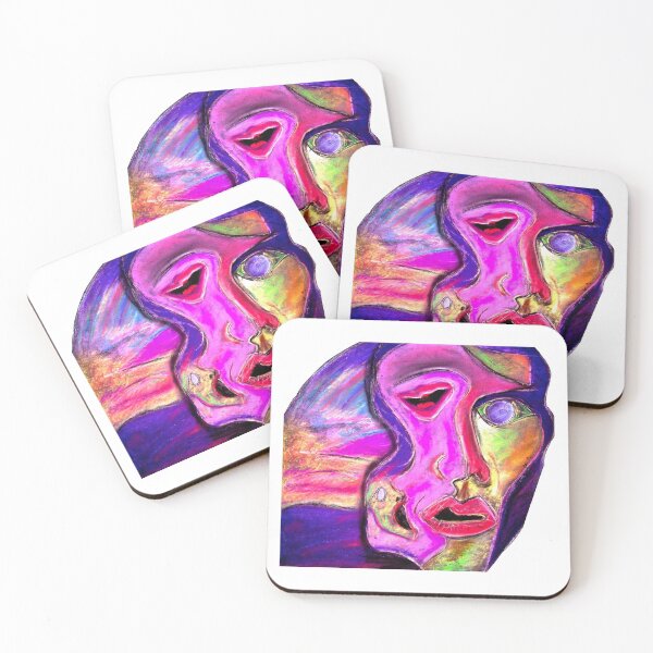 Item preview, Surreal Abstract Face designed and sold by Claudine West.