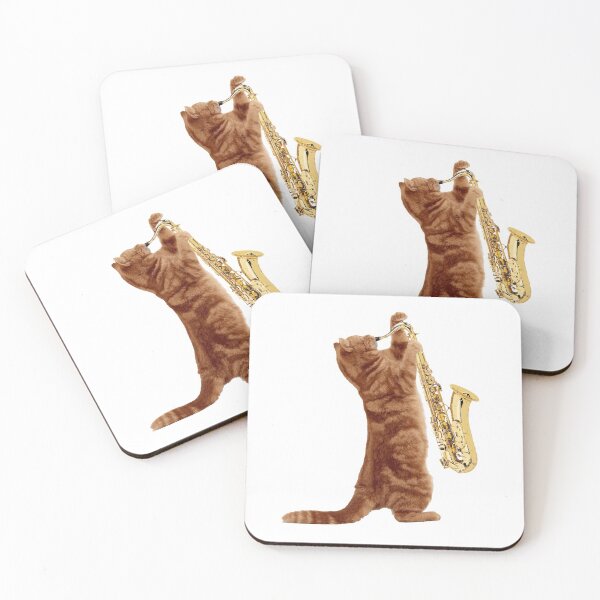 Item preview, Saxophone Cat - Meowsicians designed and sold by StrawberryMo.