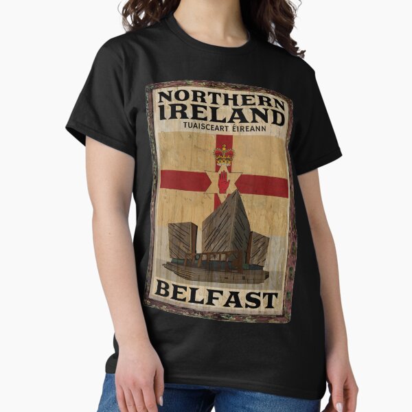Aperçu de l'œuvre faire un voyage en Irlande du Nord créée et vendue par KewaleeTee.