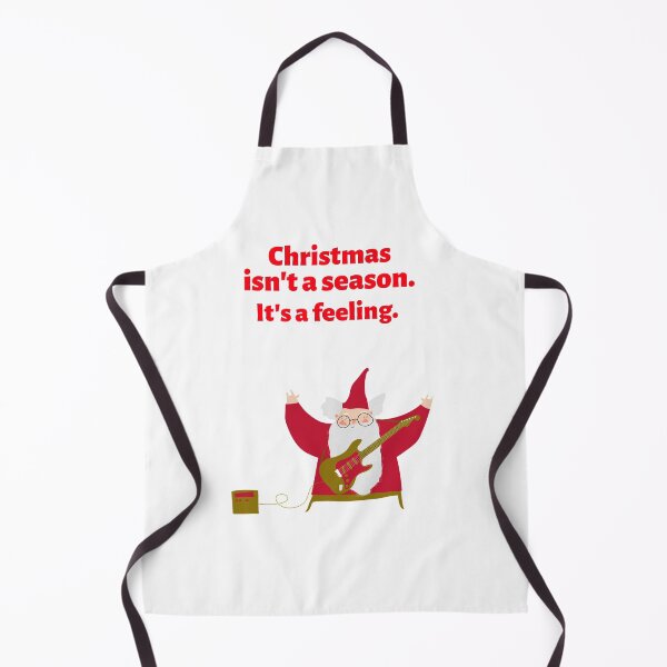 Item preview, Christmas isn't a season, it's a feeling - Santa Playing Electric Guitar designed and sold by Mechanical-Artt.