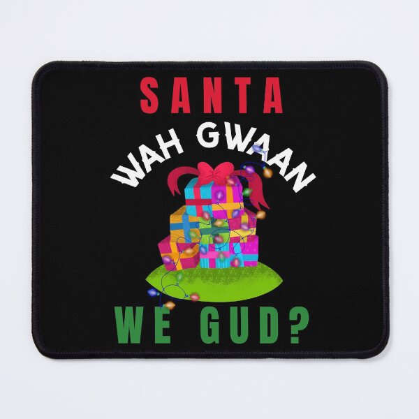 Item preview, Wah Gwaan Santa, Funny Jamaican Christmas-Xmas lights designed and sold by Spiritualish.