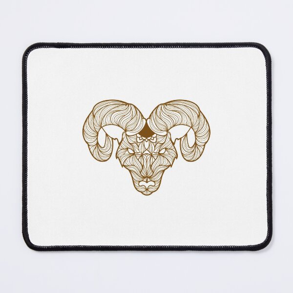 Item preview, Ram Mandala Art designed and sold by Open Canvas.