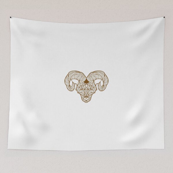 Item preview, Ram Mandala Art designed and sold by Open Canvas.