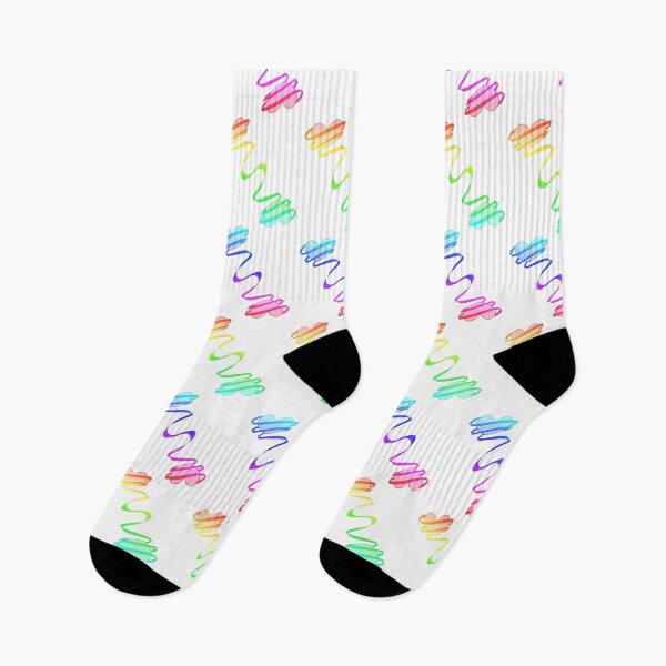 Item preview, Rainbow Hearts With Ribbons designed and sold by NeavesPhoto.