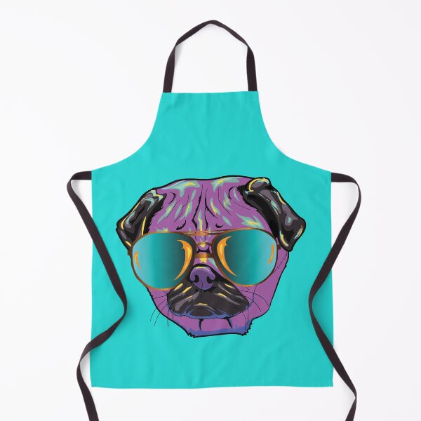Item preview, Cute purple pug designed and sold by Miaart365.