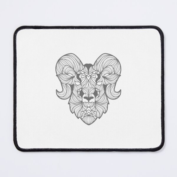 Item preview, Ram Mandala Art designed and sold by Open Canvas.