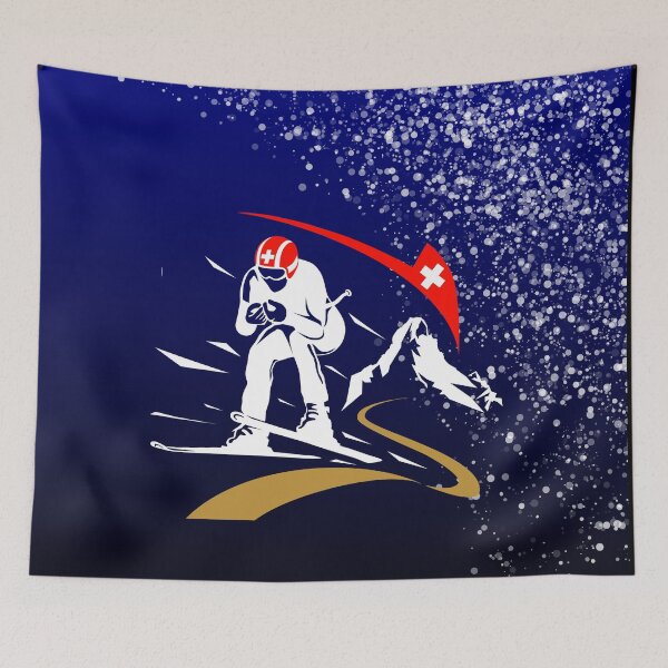 Item preview, Skiing | Airborne Downhill Skier | Ski designed and sold by Pentimore.