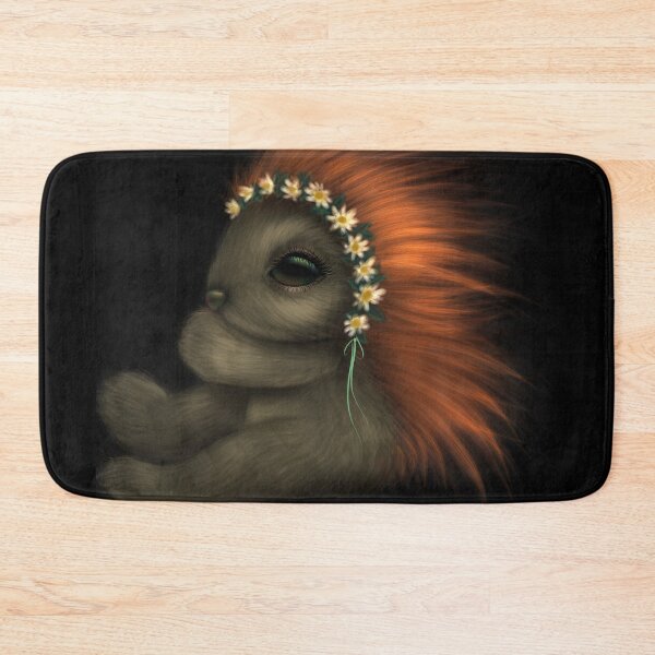 Item preview, Porcupine with a flower crown designed and sold by snailmakesart.