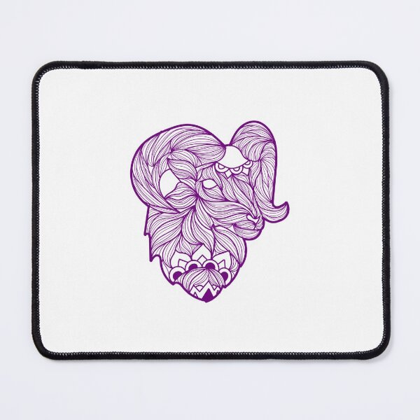 Item preview, Ram Mandala Art designed and sold by Open Canvas.