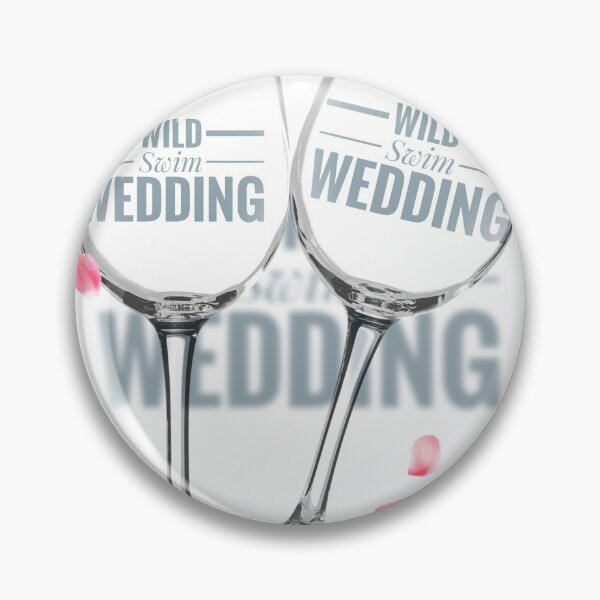 Item preview, Wild Swim Wedding Congratulations Open Water Swim Art  by Jenny Meehan  designed and sold by Jenny Meehan Art Prints and Patterns  .