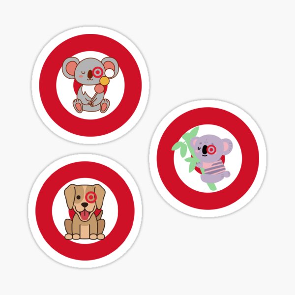 Item preview, Target team member cute animals sticker pack designed and sold by yslash.