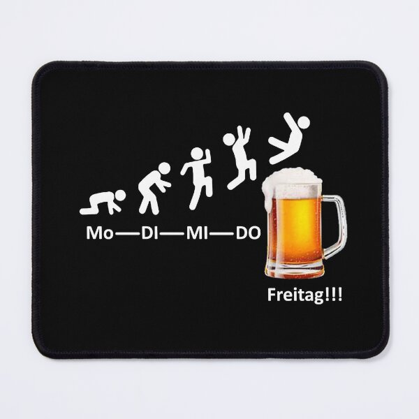 Artikelvorschau, Bier Woche Montad bis Freitag Wochenende - Bier Geschenk entworfen und verkauft von urban-design.
