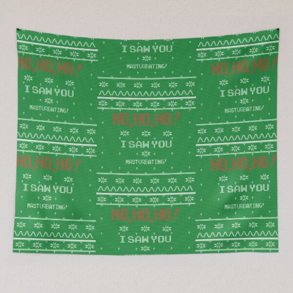 Item preview, Ho,Ho,Ho I saw you masturbating designed and sold by Black-Fox.