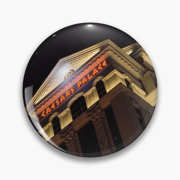 Item preview, Caesars Palace with a Half Moon - Midnight in Las Vegas designed and sold by Georgia Mizuleva.