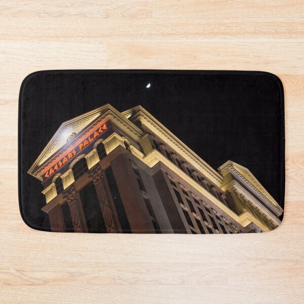 Item preview, Caesars Palace with a Half Moon - Midnight in Las Vegas designed and sold by Georgia Mizuleva.