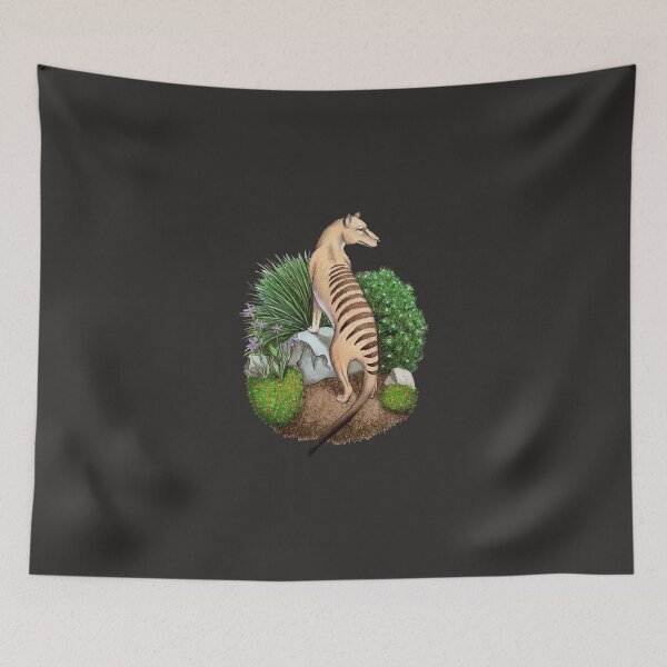 Item preview, Thylacine Sticker designed and sold by JohannesKossack.