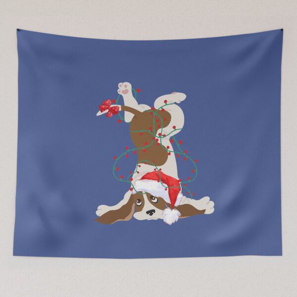 Item preview, Basset hound christmas  designed and sold by PF-creations.