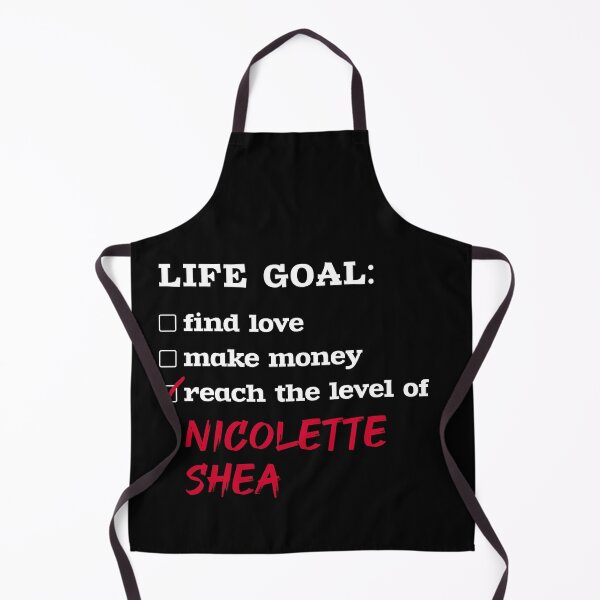 Item preview, Life goal - Nicolette Shea designed and sold by 2Girls1Shirt.