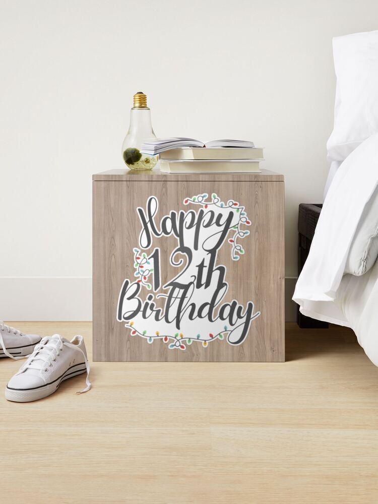 12 Pack: Happy Birthday Wood Stamp by Recollections™ 
