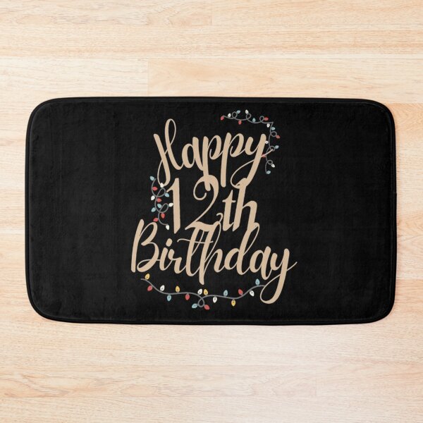 Item preview, Happy 12 Th Birthday designed and sold by NishiiAgrawal.