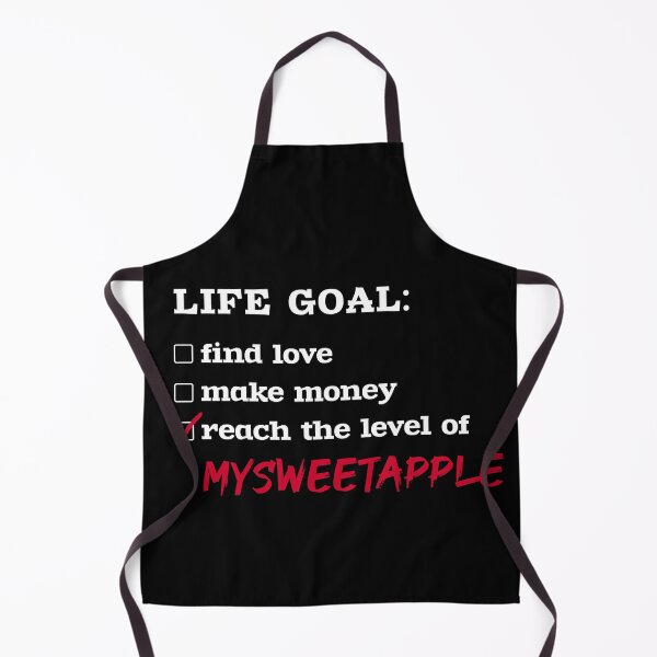 Aperçu de l'œuvre Life goal - MySweetApple créée et vendue par 2Girls1Shirt.