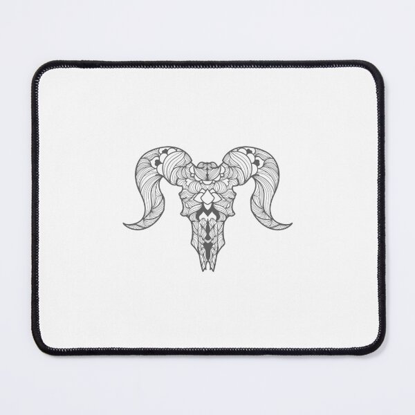 Item preview, Ram Skull Mandala Art designed and sold by Open Canvas.