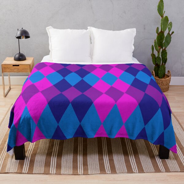 Item preview, Bi Pink Purple Blue Diamond Geometric Pride Design designed and sold by Tiffany Munro.
