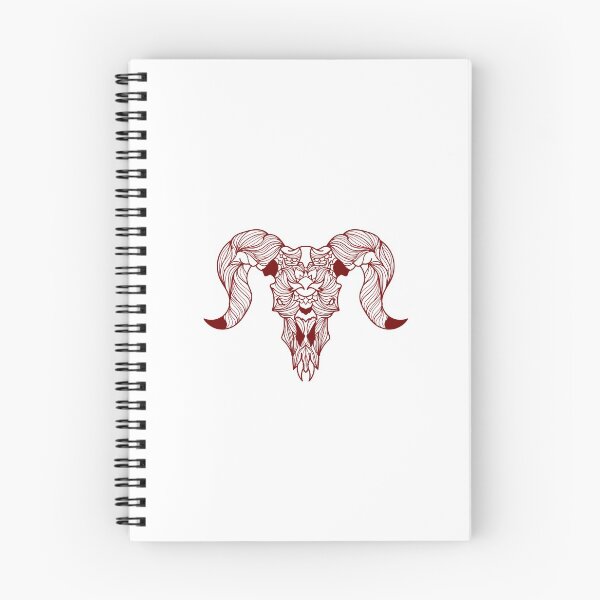 Item preview, Ram Skull Mandala Art designed and sold by Open Canvas.