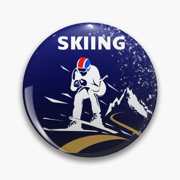 Item preview, Skiing | Airborne Downhill Skier | Ski designed and sold by Pentimore.