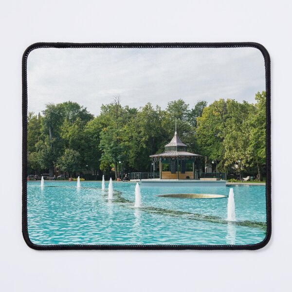 Item preview, Plovdiv Singing Fountains - Bright Aquamarine Water, Dancing Jets and Music designed and sold by Georgia Mizuleva.