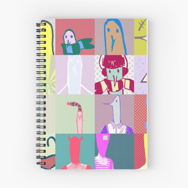 Item preview, Punpun grid print   designed and sold by Lauren-Cashop.