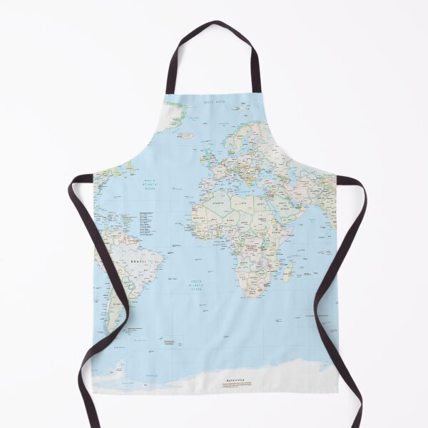 Item preview, World map designed and sold by KNBS.