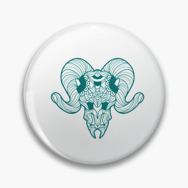 Item preview, Ram Skull Mandala Art designed and sold by Open Canvas.