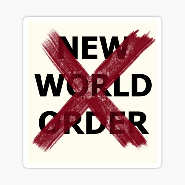 Item preview, NO NEW WORLD ORDER (on light) designed and sold by tuzlay.