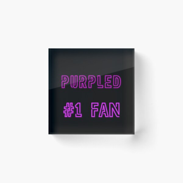 Item preview, Purpled #1 fan designed and sold by 2Girls1Shirt.