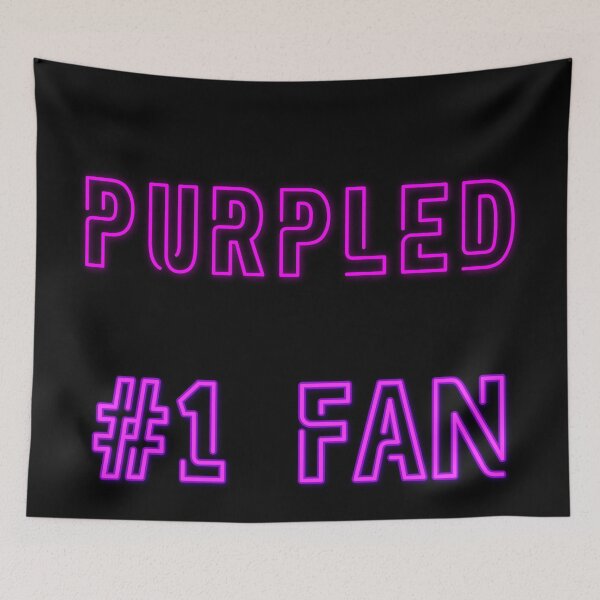 Item preview, Purpled #1 fan designed and sold by 2Girls1Shirt.