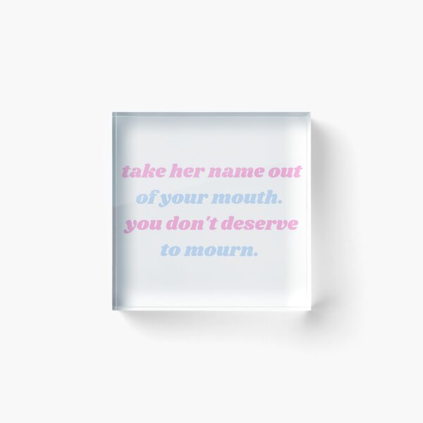 Item preview, take her name out of your mouth designed and sold by ouiouiitslucyb1.