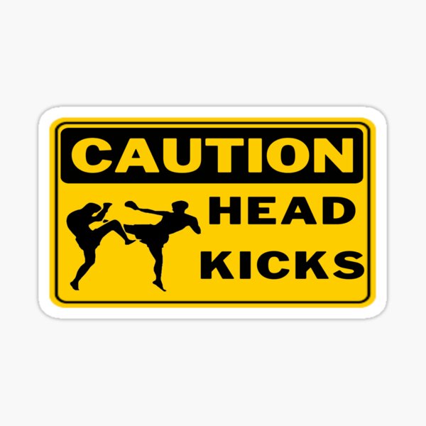 Item preview, Caution Headkicks designed and sold by András Jankulár.