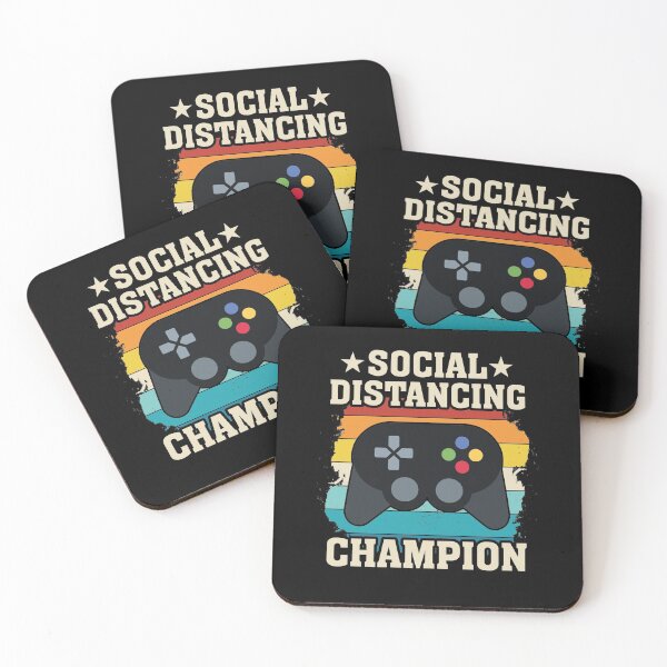 Item preview, Social Distancing Champion Gaming Zocken designed and sold by Marco Damm.