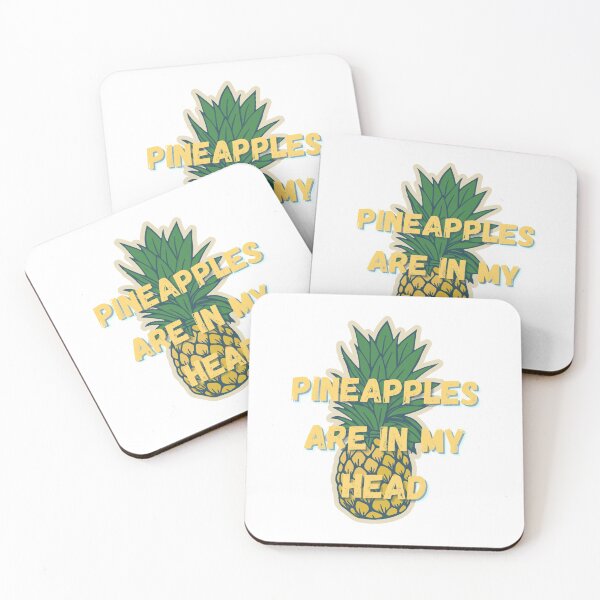 Item preview, pineapples are in my headddd designed and sold by ouiouiitslucyb1.